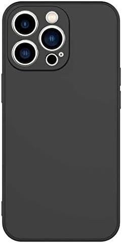 Spia Apple iPhone 13 Pro Max ile uyumlu Kılıf Siyah Lansman Kapak Orijinal Esnek Dayanıklı Darbe Karşıtı Koruyucu Yeni Nesil Tasarım (Apple iPhone 13 Pro Max, Siyah)
