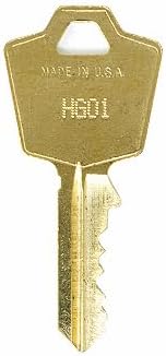 Replacement Key for FireKing HG08