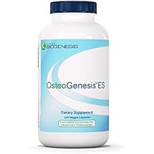 Nutra Biogenesis Osteogenesis - Bone Health Supplements for Women & Men, Vitamin D3 K2 & Calcium for Bone Density & Healing, Minerals Zinc, Magnesium & Boron - 240 Veggie Capsules