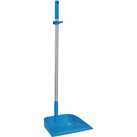 Vikan 56623 Upright Lobby Dustpan, Blue