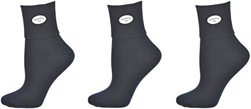 Womens Organic Cotton Slouch Socks Breathable Knee High Socks for Boots & Everyday Wear Comfortable Long Cotton Socks