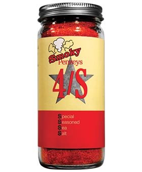 Smoky 4/S Special Seasoned Sea Salt By Penzeys Spices 8 oz 1 cup jar (Pack of 1)