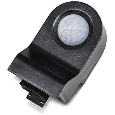 Solera Smart Arm Infrared Security Sensor Kit for 12V Awning Assembly on 5th Wheel RVs, Travel Trailers and Motorhomes, Automatically Turns Lights On, Motion, Heat-Activated - 715124,Black