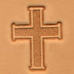 Tandy Leather Craftool 3D Cross Stamp 88338-00