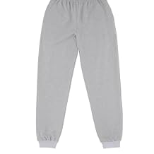 Reusable Adult Incontinence Pants, Washable Leakproof Underwear, Soft Cotton Breathable for Elderly & Postpartum (Gray Long Pants,XX-Large)