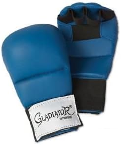 ProForce Gladiator Karate Sparring Gloves - Blue - Medium