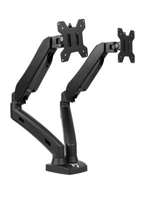 Alzare - Dual Gas Spring Monitor Arm
