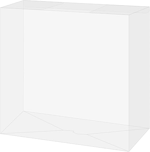 Display Geek, 1 x Plastic Pop Protector Only Compatible with Michael Jackson Bad #56 Funko Pop Albums Box - Nothing Else fits