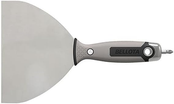 Bellota N Soft Scraper with PH2 Tip 150 mm - Stainless Steel Blade, Aluminium Handle