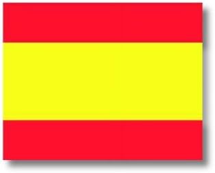 Nautical Flag Spain 30 x 45 cm