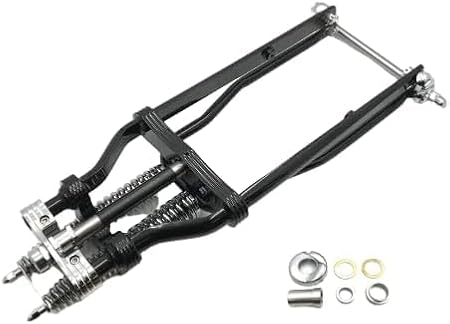 HONGK- Springer Front End -4" Under Black Compatible with H-D sportster bobber chopper [B07M8DS4XT]