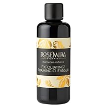 Moroccan Red Rose Exfoliating Foaming Cleanser - Exfoliating, Cleansing, Balancing, Toning - Made in USA