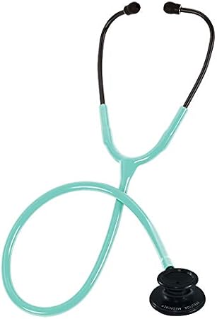 Prestige Medical Clinical lite stethoscope, Stealth Aqua Sea