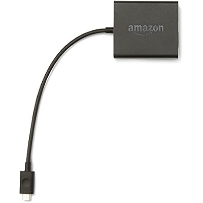 Micro-USB Ethernet Adapter for Amazon Fire TV Devices