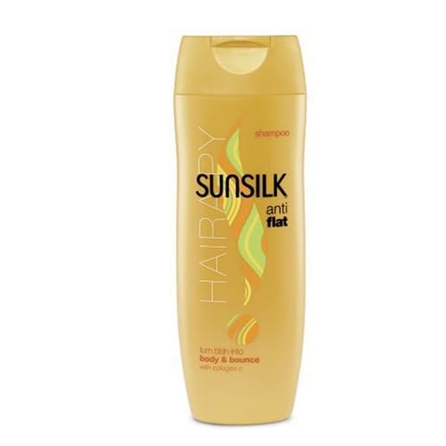 Sunsilk Anti-Flat with Collagen-C, Shampoo, 12 oz.