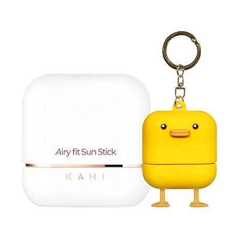 KAHI Airy Fir Sun Stick S - SPF 50+ with Duck Silicone Keyring