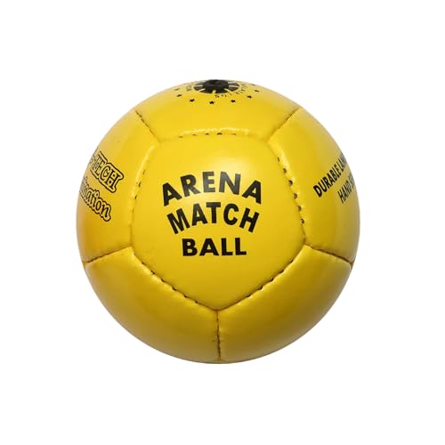 Horseback Polo Ball for Matches & Training | Arena Polo Ball for Equestrian Polo | Durable Synthetic PU, Hand-Stitched, High Visibility 3637 cm Circumference