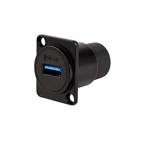 Toronce D R Series USB3.0 Passthrough Panel-Mount Connector USB3.0