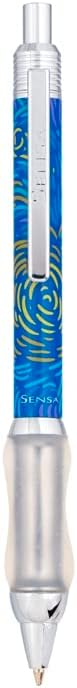Sensa CLICK Retractable Ballpoint Pen (Van Gogh (Starry Nights))