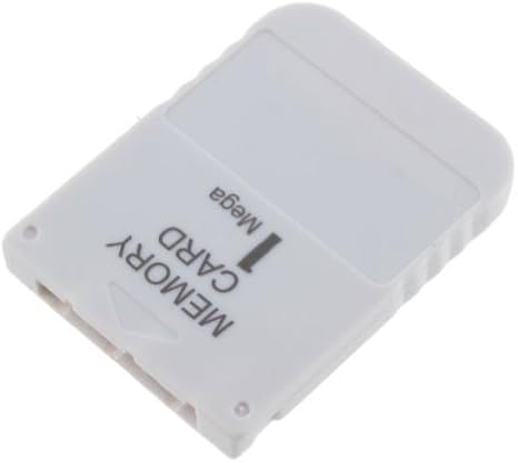 White 1 Mb 1Mb Memory Card Stick For Playstation 1 One Ps1 Psx Gam