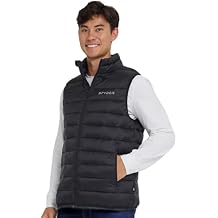 Spyder Puffer Vest for Men Lightweight Quilted Outdoor Vest with Pockets, Puffer Vest Jacket for Men