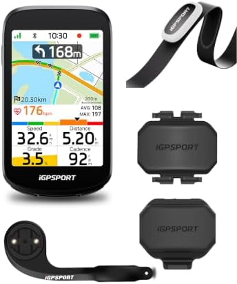 iGPSPORT BSC500 Bike Computer with Sensor Set