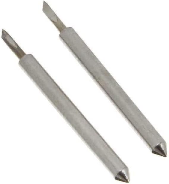 Cricut Fine Tip Replacement Blades, Iron, Metal, 23mm x 2mm, Compatible with Cricut Maker™ and Explore - Pack of 2