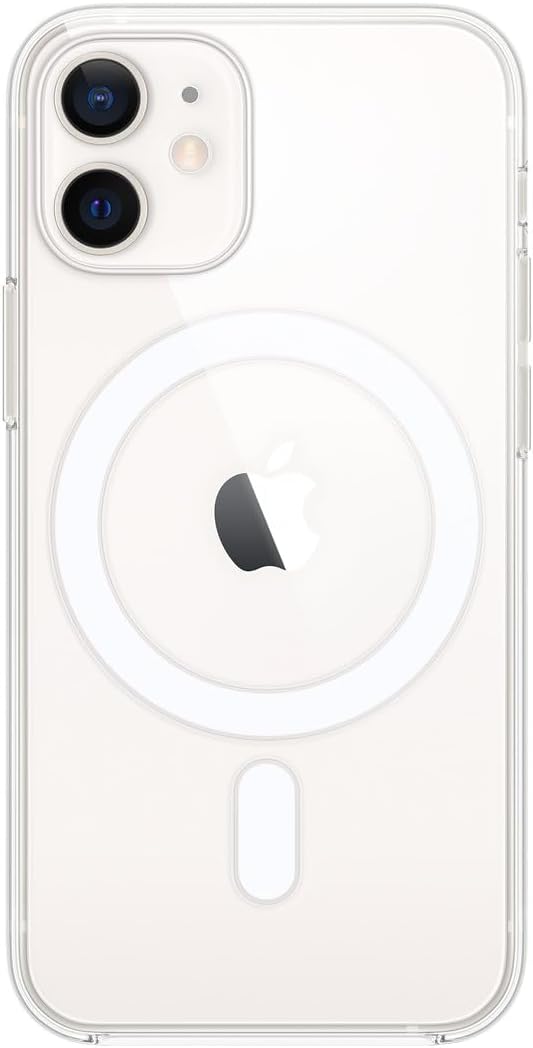 GGM GİYİM & AKSESUAR iPhone 11 için Magsafe ile Uyumlu Arka Kısmı Şeffaf Kenarları Silikon Yapılı Güçlendirilmiş Mıknatıslı Wireless Kablosuz Şarj Destekli Kılıf (11)