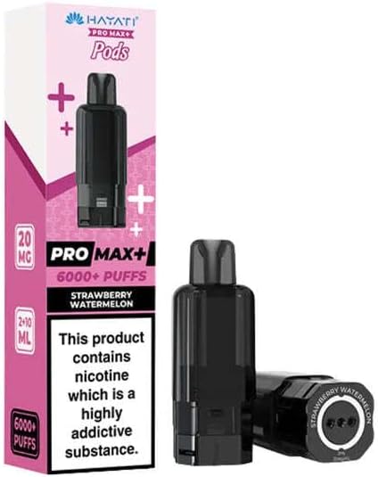 Hayati pro max refill pods h,bubba (Strawberry watermelon)