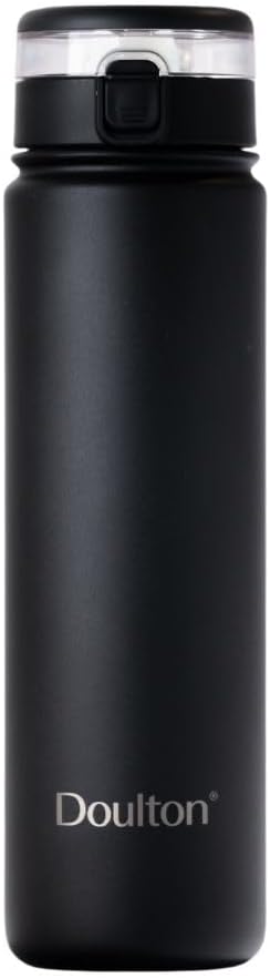 Doulton Black Water Filter Bottle with Filter Reduction Cartridge