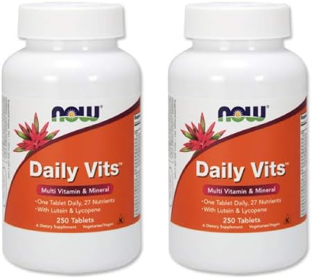 NOW Foods Daily Vitamins, Multi 250 Tablets
