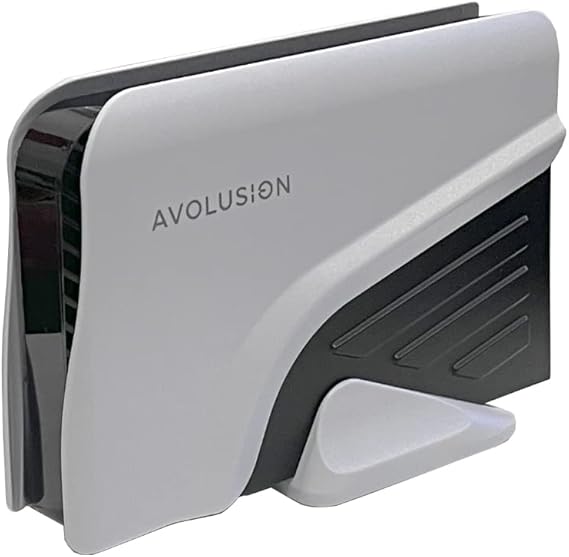 Avolusion PRO-Z Series 10TB USB 3.0 External Gaming Hard Drive for Xbox Series X | S (White)