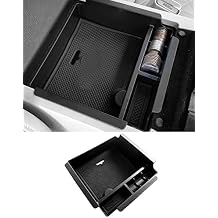 Center Console Armrest Storage Box Compatible with Nissan Maxima 2016-2023 ABS Tray Insert Organizer Glove Pallet