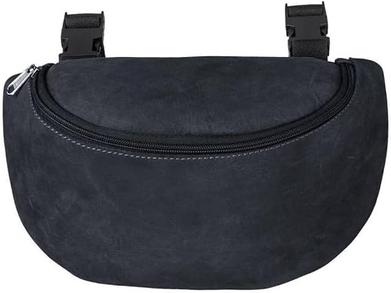 JT International Tough1 Soft Leather Saddle Pouch Black