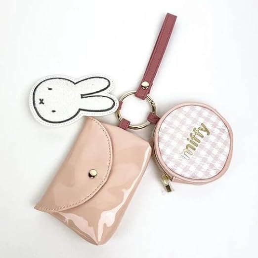 pouch set pink miffy