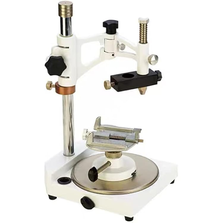 Dental Lab Equipment Parallelometer Square Base Surveyor Visualizer With 7 Tips with High Efficiency
