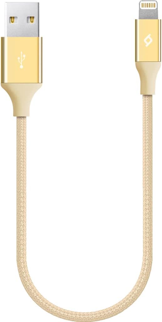 ttec AlumiCable Mini 30cm Lightning Şarj Kablosu- Altın (2DK28A)