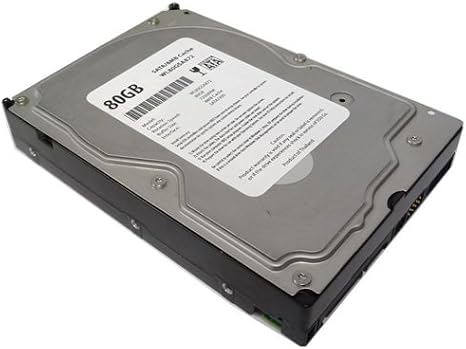 White Label 80GB 8MB Cache 7200RPM SATA 3.5in Desktop Hard Drive w/