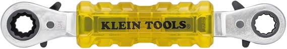 KLEIN TOOLS KT223X4-INS Lineman's Insulating 4-in-1 Box Wrench