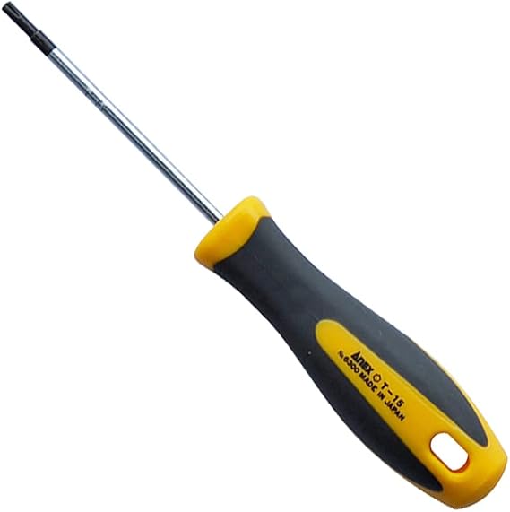 ANEX Screwdriver Hexalobe T15x80 with Hole No. 6300