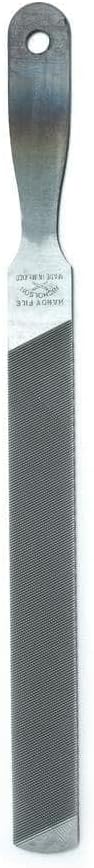 Crescent Nicholson 8" Rectangular Double/Single Cut Handy File - Carded - 06601NN