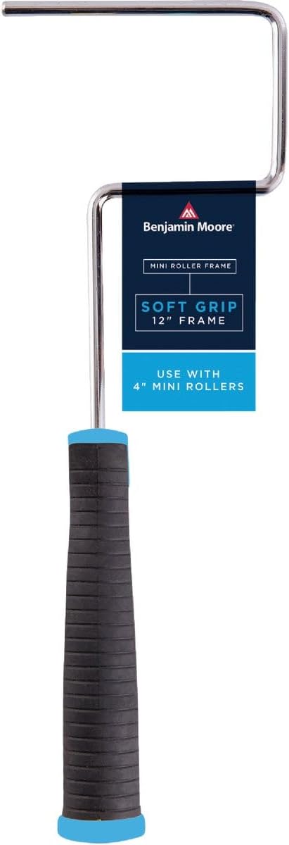 Benjamin Moore U73600-012 Soft Grip Mini Roller Soft Grip Frame, 4"
