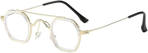 Stylish Small Round Steampunk Sunglasses With UV Protection Men Women Retro Metal Steam Punk Sunglasses PC Fashionable