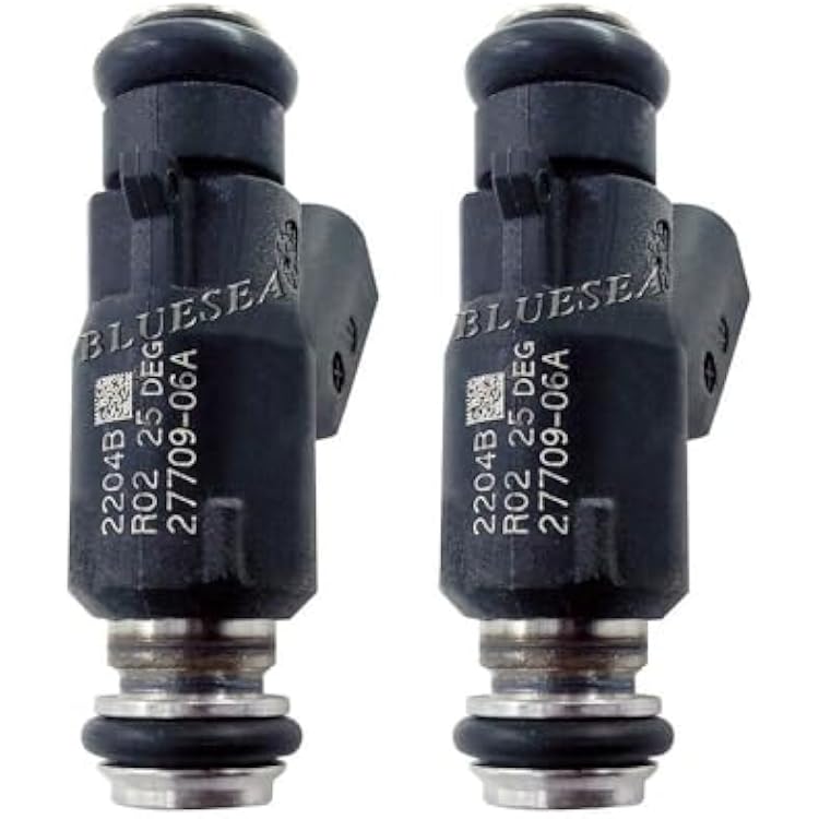 27709-06A New for Harley-Davidson Delphi Fuel Injectors Stock Flow Rate 2PCS