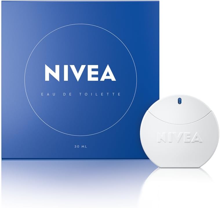 Nivea Eau de Toilette 30 ml, Iconic Scent in Elegant Bottle, Includes Nivea Jewellery Box