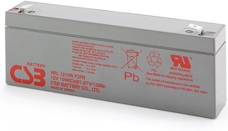 CSB HRL1210WF2FR 12V 10W High Rate Long Life Battery