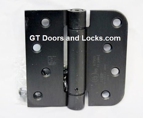 Hager Hinges 1754 5/8" Radius x Square Corner US10r Oil Rubbed Bronze 4" x 4" 426r r7189