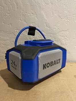 Kobalt 1-Speaker 5-Watt Portable Bluetooth Speaker