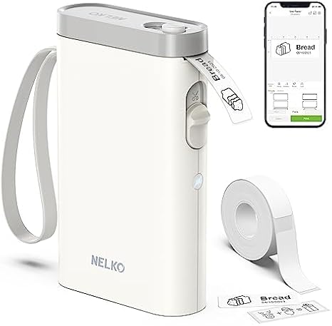 Nelko Label Maker Light Yellow