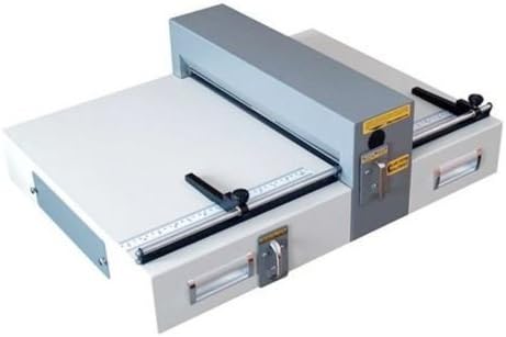 PPE Table Top Electric Creasing and Perforating Machine 18" (460mm) Width, 0.02" (0.55mm) Max Creasing Thickness, 1800 Times/hr Speed, Metal Construction